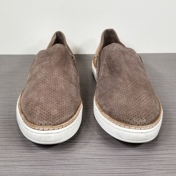 UGG Adley Slip-On Sneaker, Taupe Suede, Womens Size 9 M / 40 - Picture 2 of 10